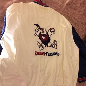 Denver Nuggets Throwback Hardwood classics jacket